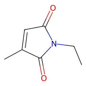 N-乙基-2-甲基马来酰亚胺 structure