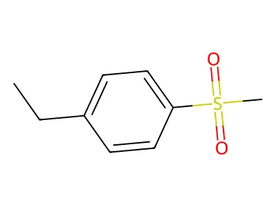 1-Ethyl-4-(methylsulfonyl)benzene structure