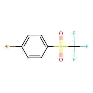 1-Bromo-4-trifluoromethanesulfonylbenzene structure