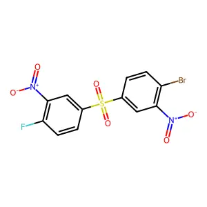 ethanesulfonic acid- 2-chloro-3-{[2-chloro-4-(4,6-diamino-2,2-dimethyl-1,3,5-triazin-1(2h)-yl)phenoxy]methyl}benzenesulfonyl fluoride(1:1) structure