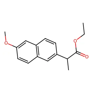 萘普生乙酯 structure