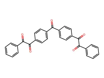 1,1'-(Carbonyldi-4,1-phenylene)bis[2-phenylethanedione] structure