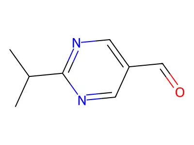 2-Isopropyl-5-pyrimidinecarbaldehyde structure
