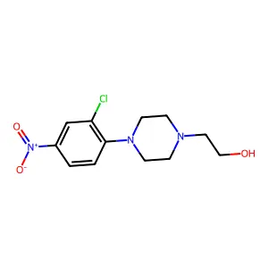 ethanesulfonic acid- 2-chloro-5-{[2-chloro-4-(4,6-diamino-2,2-dimethyl-1,3,5-triazin-1(2h)-yl)phenoxy]methyl}benzenesulfonyl fluoride(1:1) structure