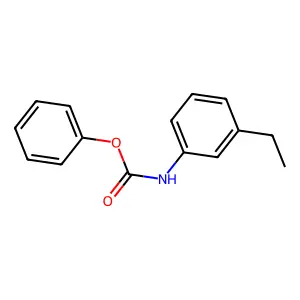 苯基3-乙基苯基氨基甲酸酯 structure