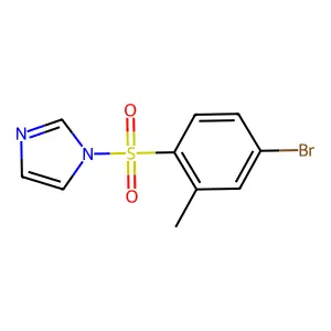 1-(4-Bromo-2-methylphenyl)sulfonylimidazole structure