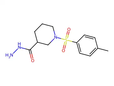 1-(4-Methylbenzenesulfonyl)piperidine-3-carbohydrazide structure