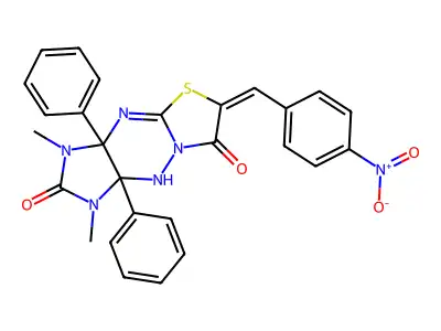 C27H22N6O4S structure