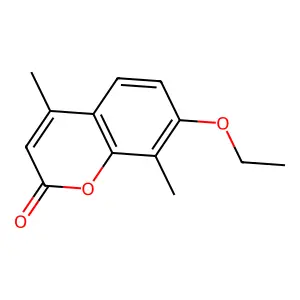 7-ethoxy-4,8-dimethyl-2H-chromen-2-one structure