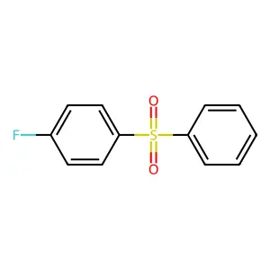 1-Fluoro-4-(phenylsulphonyl)benzene structure