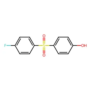 4-(4-Fluorophenylsulphonyl)phenol structure
