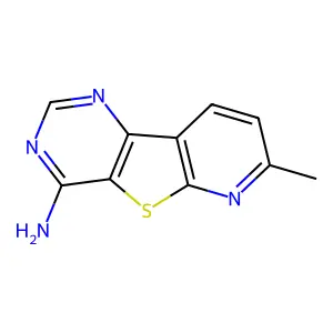 7-Methylpyrido[2,3]thieno[2,4-d]pyrimidin-4-amine structure