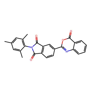 5-(4-Oxo-3,1-benzoxazin-2-yl)-2-(2,4,6-trimethylphenyl)isoindole-1,3-dione structure