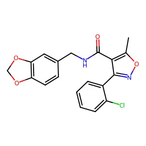 C19H15ClN2O4 structure