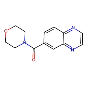Morpholin-4-YL-quinoxalin-6-YL-methanone structure
