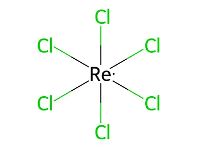 六氯化铼 structure