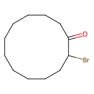 2-Bromocyclododecanone structure