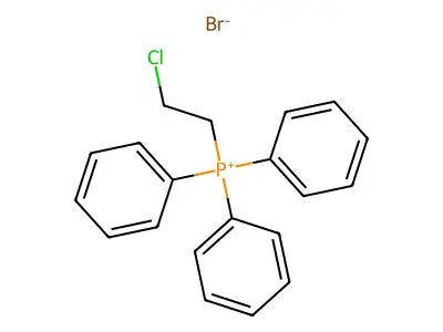 2-Chloroethyltriphenylphosphonium bromide structure
