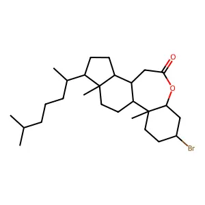 2alpha,17beta-Dihydroxy-4-androsten-3-one structure