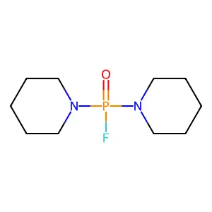 二哌啶基氟化膦 structure