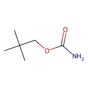1-Propanol, 2,2-dimethyl-, carbamate structure