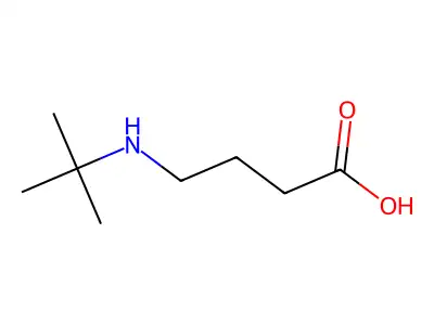 4-(叔丁氨基)丁酸 structure