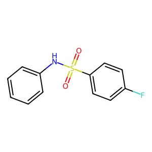 4-Fluoro-N-phenylbenzenesulfonamide structure