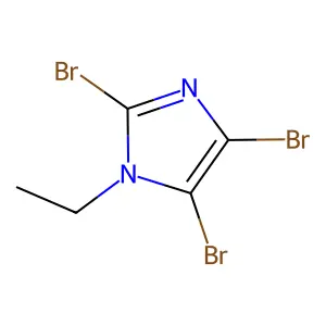 2,4,5-Tribromo-1-ethyl-1H-imidazole structure