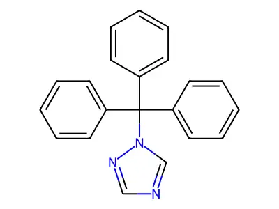 1-Trityl-1H-1,2,4-triazole structure