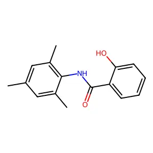 2-Hydroxy-n-mesitylbenzamide structure