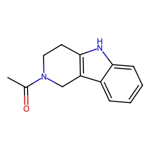 2-Acetyl-2,3,4,5-tetrahydro-1H-pyrido[4,3-B]indole structure