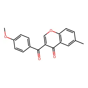 3-(4-Methoxybenzoyl)-6-methylchromen-4-one structure