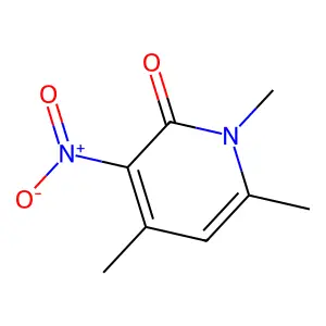 1,4,6-Trimethyl-3-nitro-2(1H)-pyridinone structure