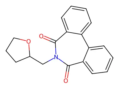 6-(Oxolan-2-ylmethyl)benzo[d][2]benzazepine-5,7-dione structure
