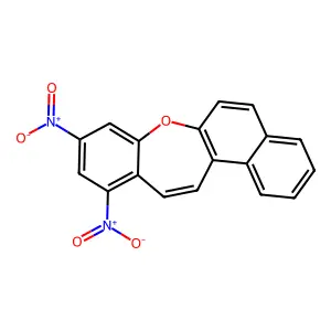 9,11-Dinitronaphtho[2,1-b][1]benzoxepine structure