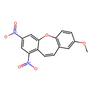 3-Methoxy-7,9-dinitrobenzo[b][1]benzoxepine structure