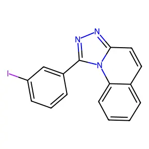 1-(3-Iodophenyl)-[1,2,4]triazolo[4,3-a]quinoline structure