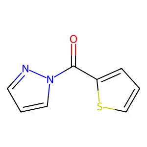 1H-pyrazol-1-yl(thiophen-2-yl)methanone structure