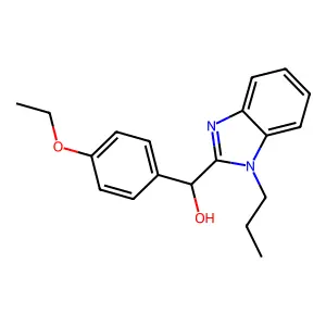 (4-Ethoxyphenyl)-(1-propylbenzimidazol-2-yl)methanol structure