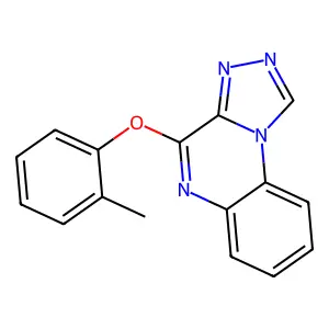 4-(2-Methylphenoxy)-[1,2,4]triazolo[4,3-a]quinoxaline structure