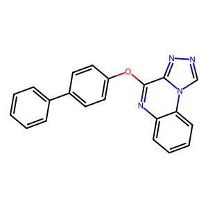 4-(4-Phenylphenoxy)-[1,2,4]triazolo[4,3-a]quinoxaline structure