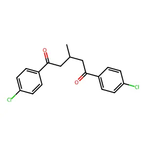 1,5-Bis(4-chlorophenyl)-3-methylpentane-1,5-dione structure