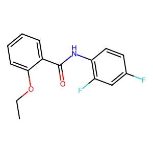 N-(2,4-difluorophenyl)-2-ethoxybenzamide structure