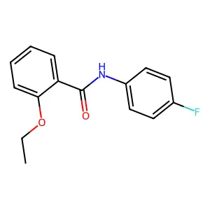 2-ethoxy-N-(4-fluorophenyl)benzamide structure