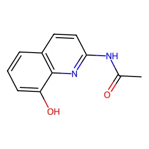 N-(8-hydroxyquinolin-2-yl)acetamide structure