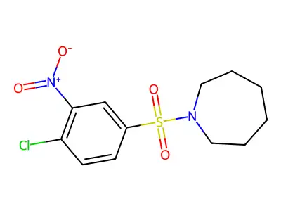 1-(4-Chloro-3-nitrobenzenesulfonyl)azepane structure