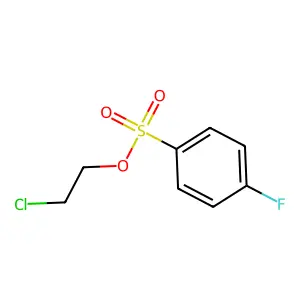 2-Chloroethyl 4-fluorobenzenesulfonate structure