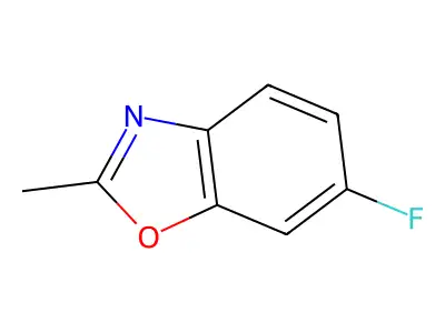 6-Fluoro-2-methylbenzoxazole structure