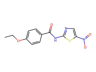 4-Ethoxy-N-(5-nitrothiazol-2-yl)benzamide structure