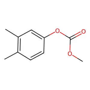 Carbonic acid, methyl 3,4-xylyl ester structure